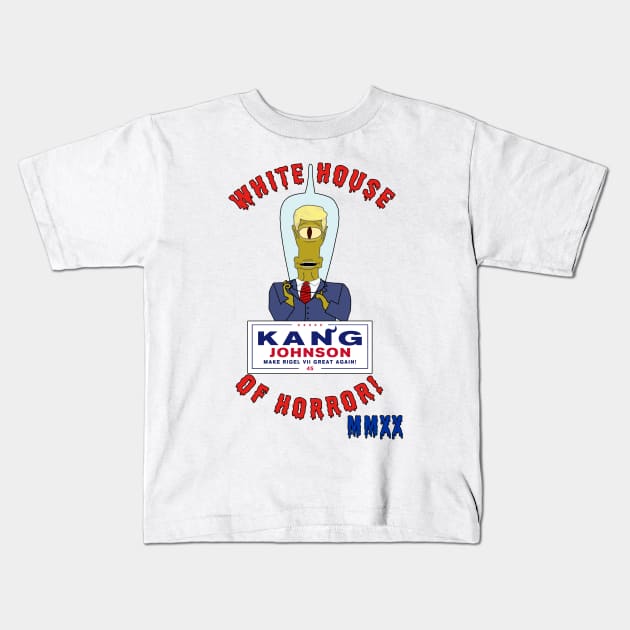 White House of Horror 2020 Kang Kids T-Shirt by Kaiju-Ro